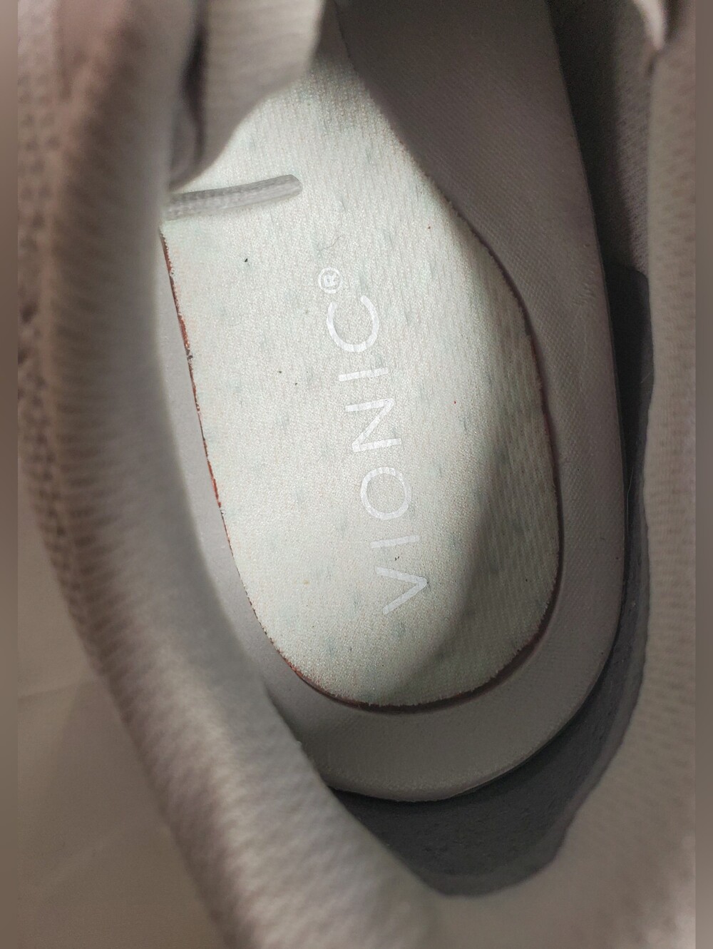 Vionic Women's Walk Max Gray Knit Athletic Sneakers with Mint Sole Size 7 - Picture 10 of 16